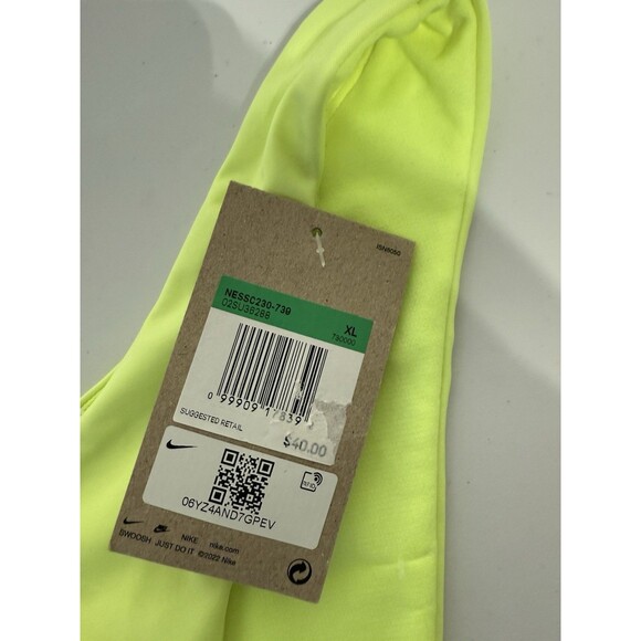 NIKE Women Sling Bikini Swim Bottom Florescent Green Neon NESSC230 739 XL NWT - Picture 3 of 8